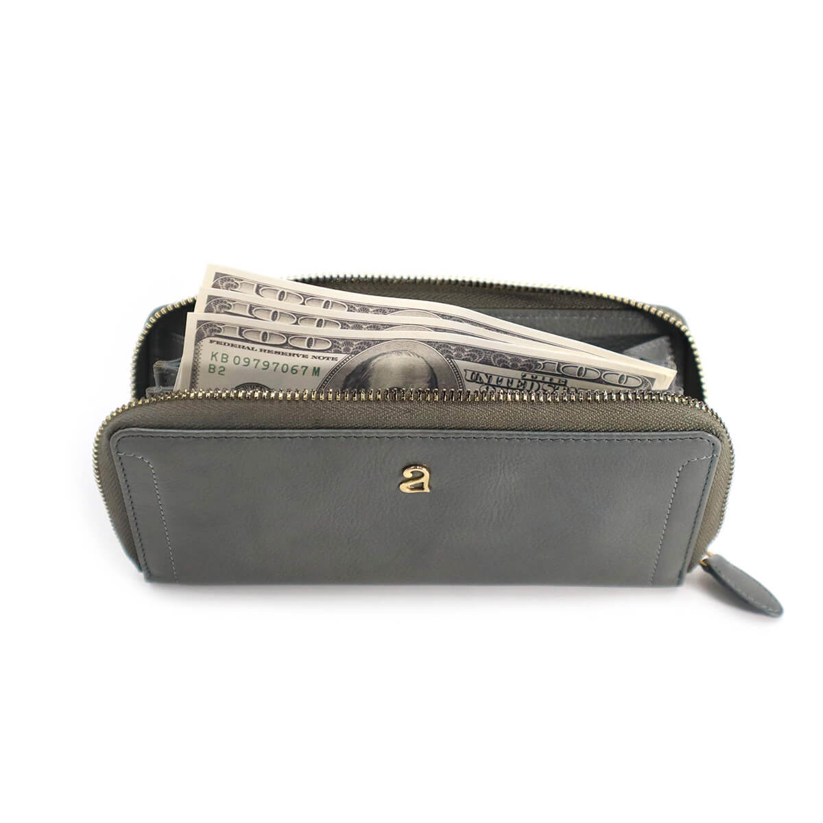 Handcrafted Purse Gray