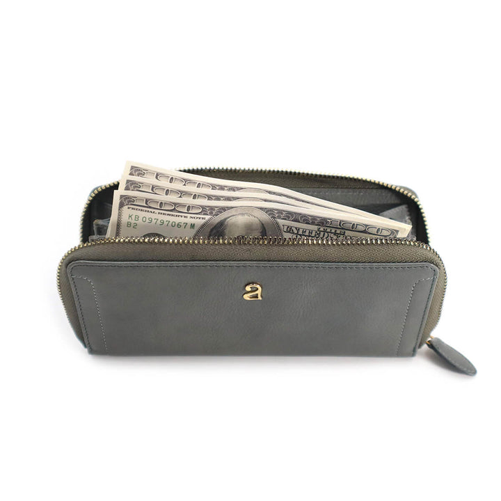 Handcrafted Purse Gray
