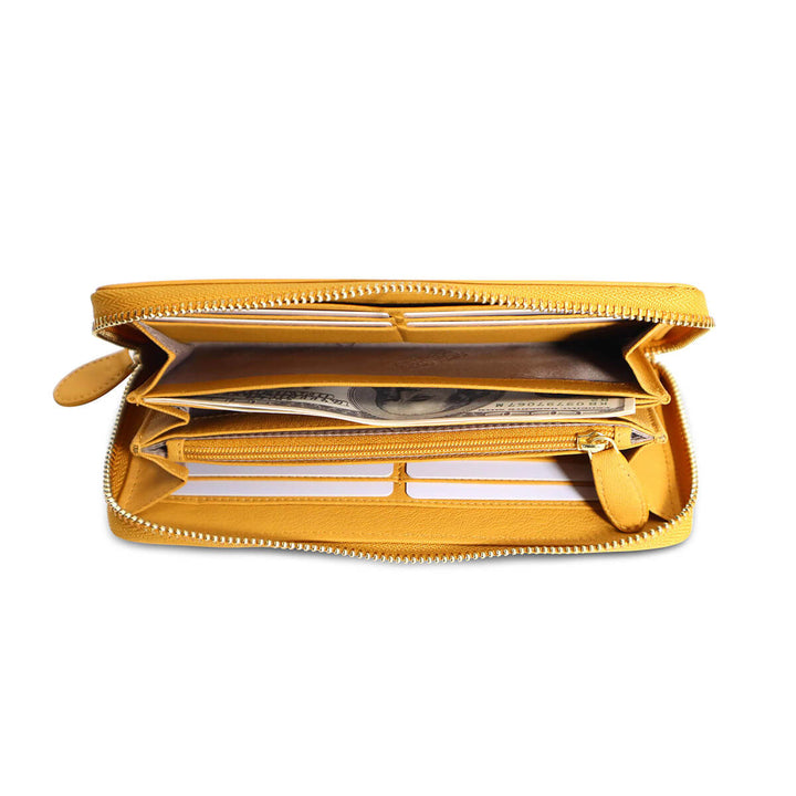 Handcrafted Purse Yellow