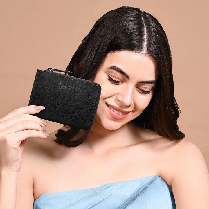 Sleek Coin Pouch Black