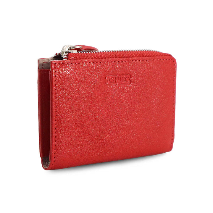 Sleek Coin Pouch Red