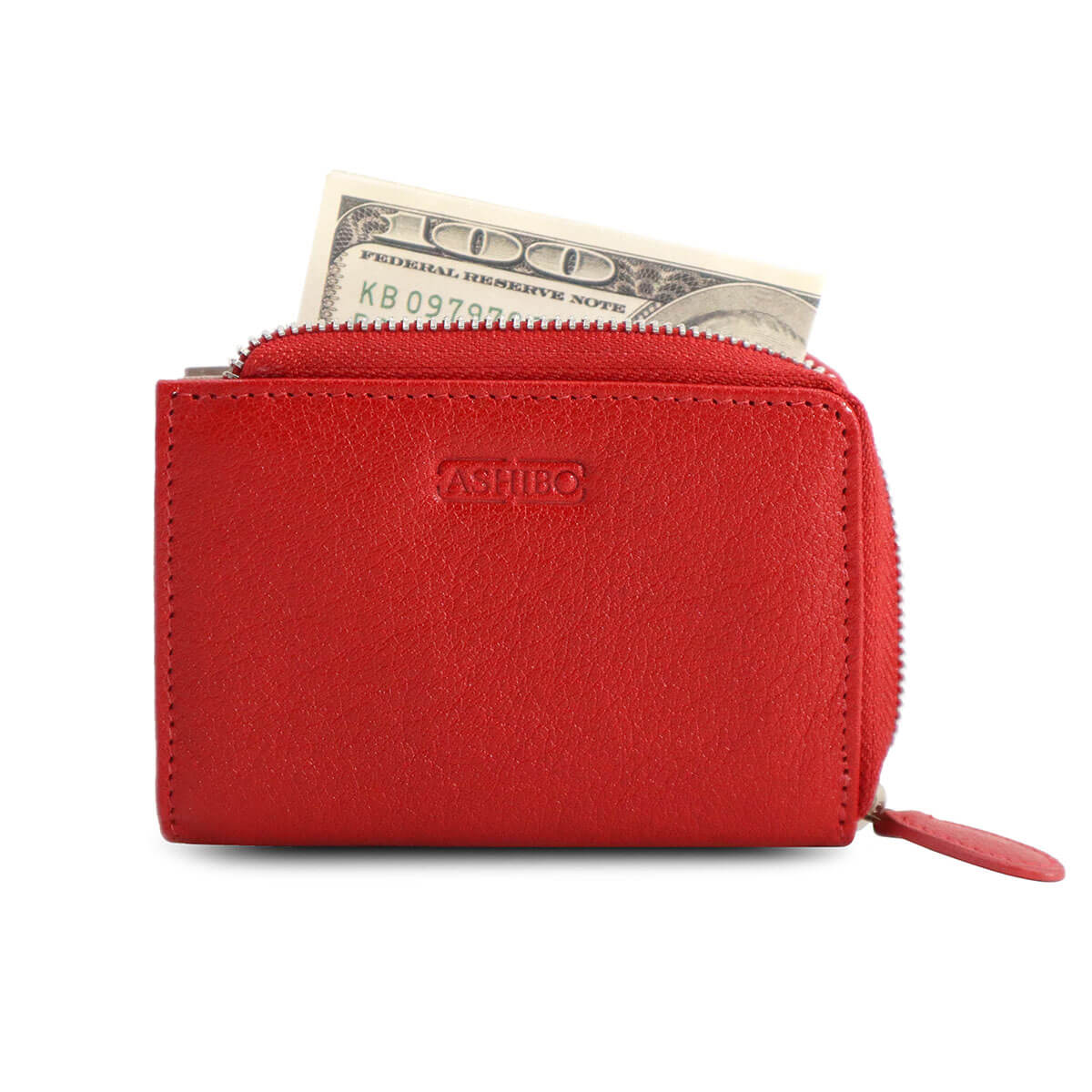 Sleek Coin Pouch Red