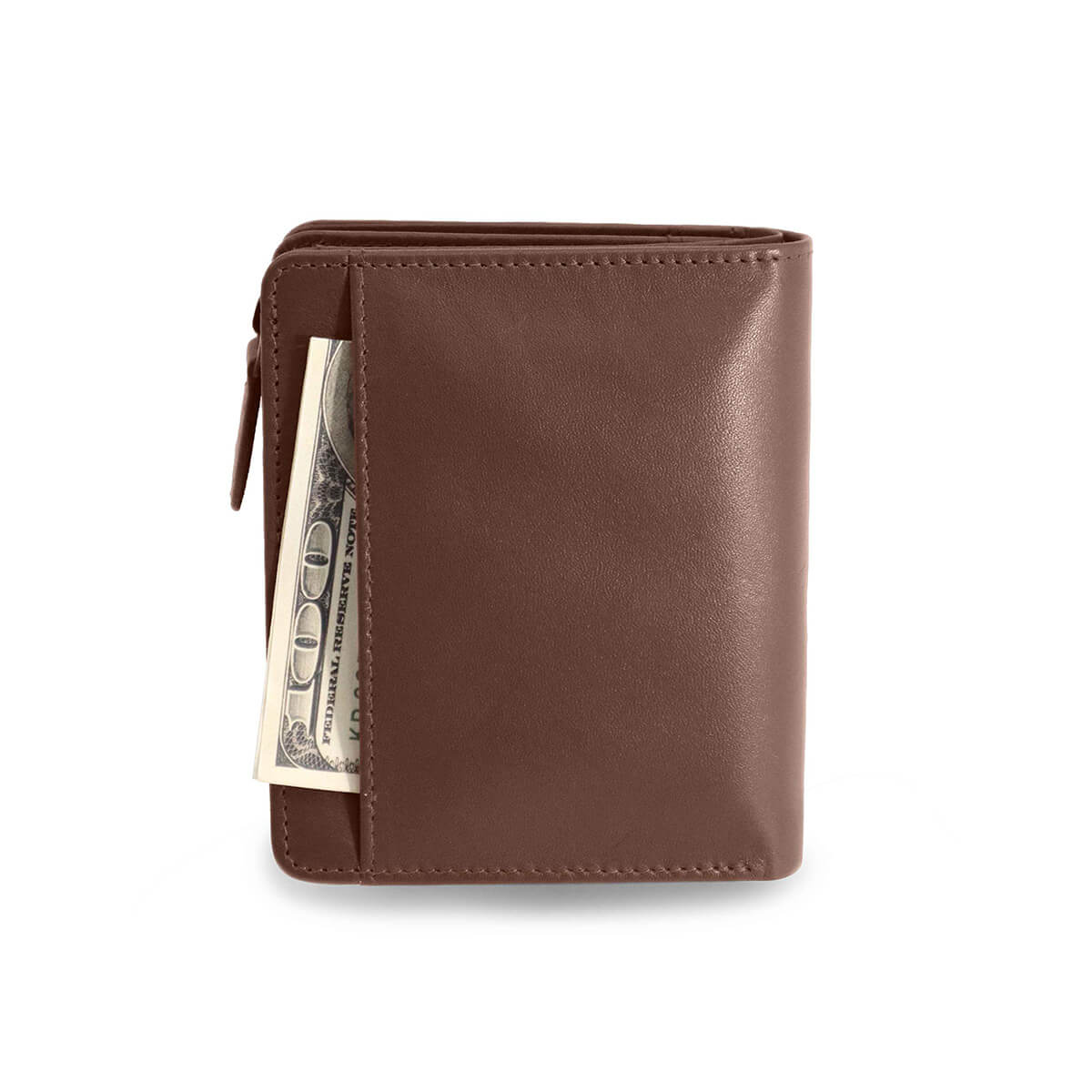 The Bifold Wallets Maroon