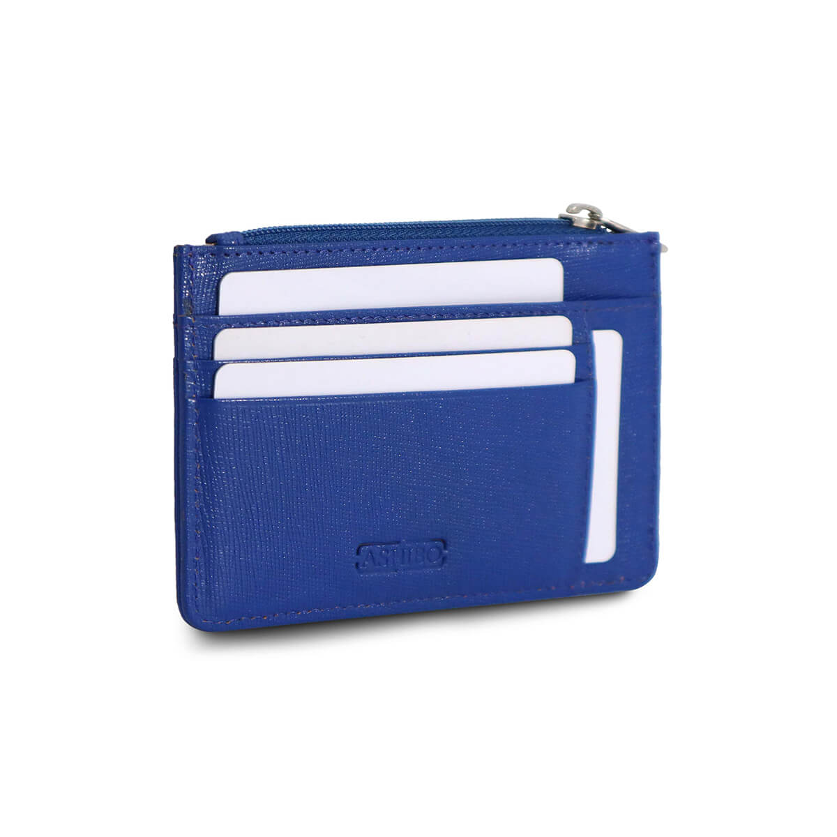 Handcrafted Card Wallet Blue