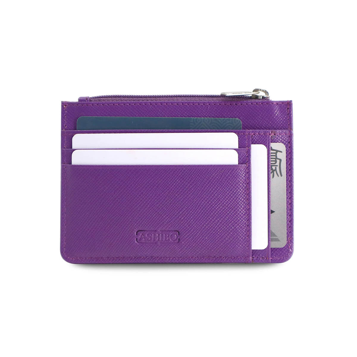 Handcrafted Card Wallet Purple