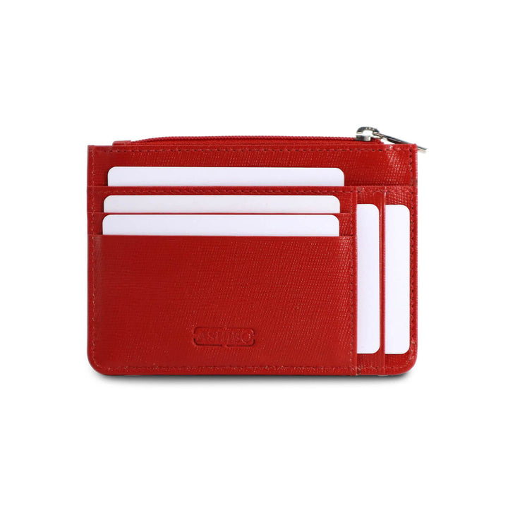 Handcrafted Card Wallet Red