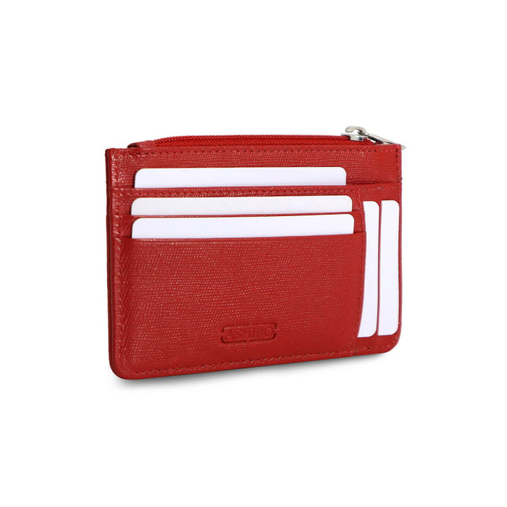 Handcrafted Card Wallet Red