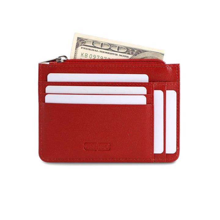 Handcrafted Card Wallet Red