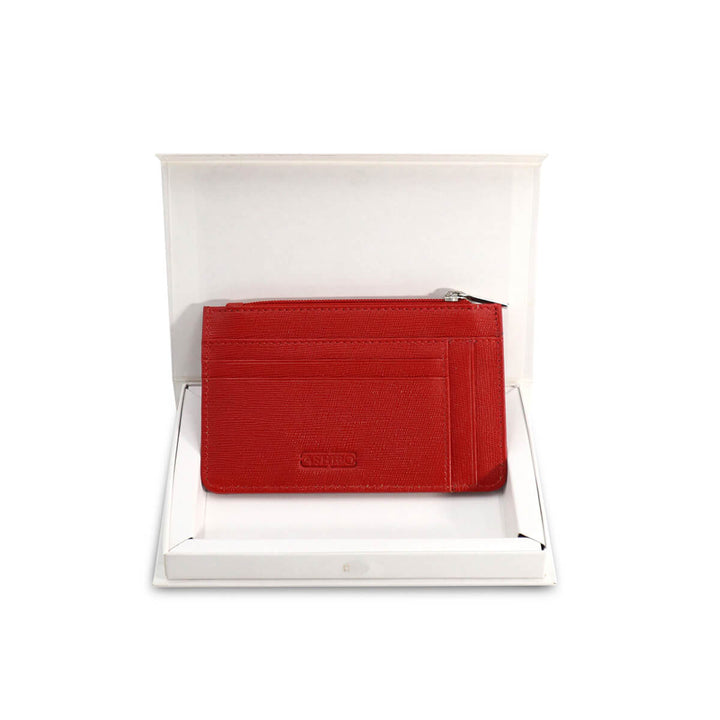 Handcrafted Card Wallet Red