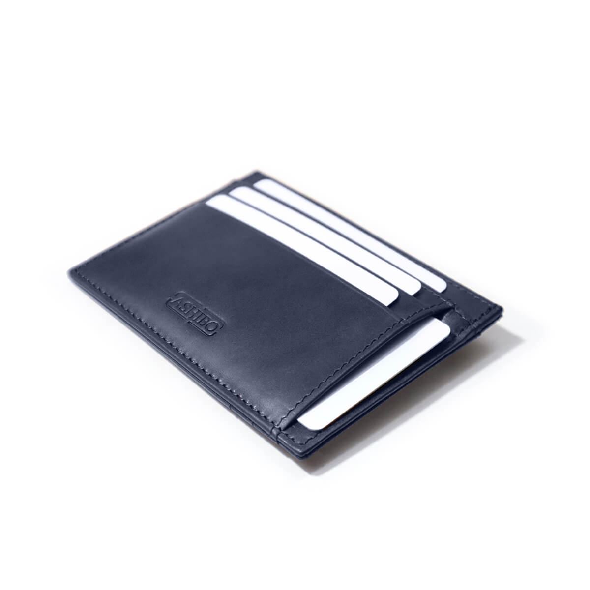 Handcrafted Card Holder Blue