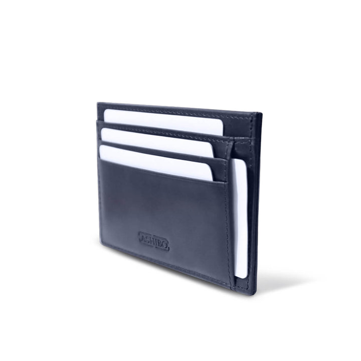 Handcrafted Card Holder Blue