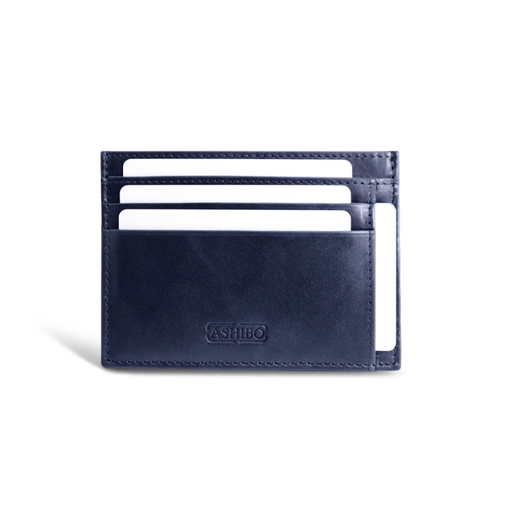 Handcrafted Card Holder Blue
