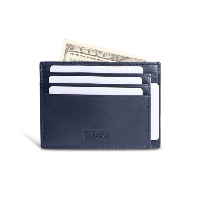 Handcrafted Card Holder Blue