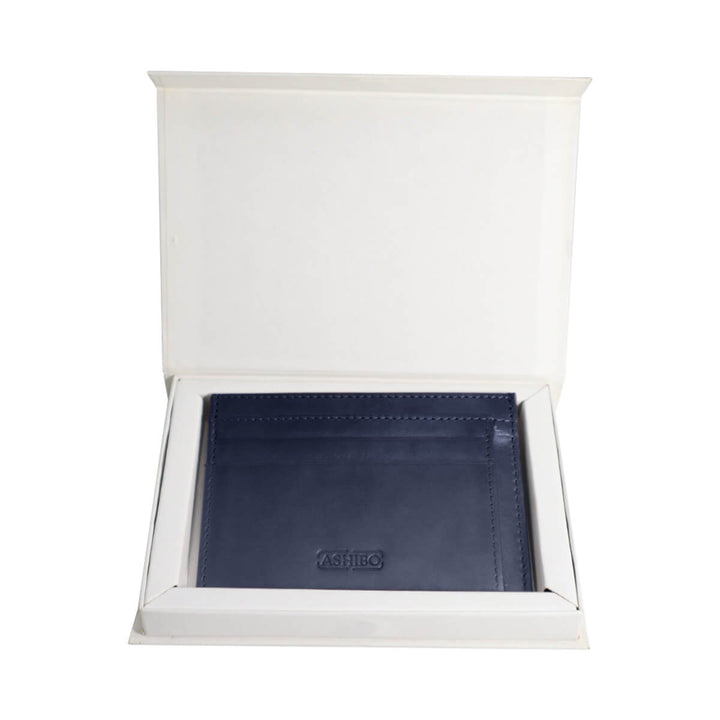 Handcrafted Card Holder Blue