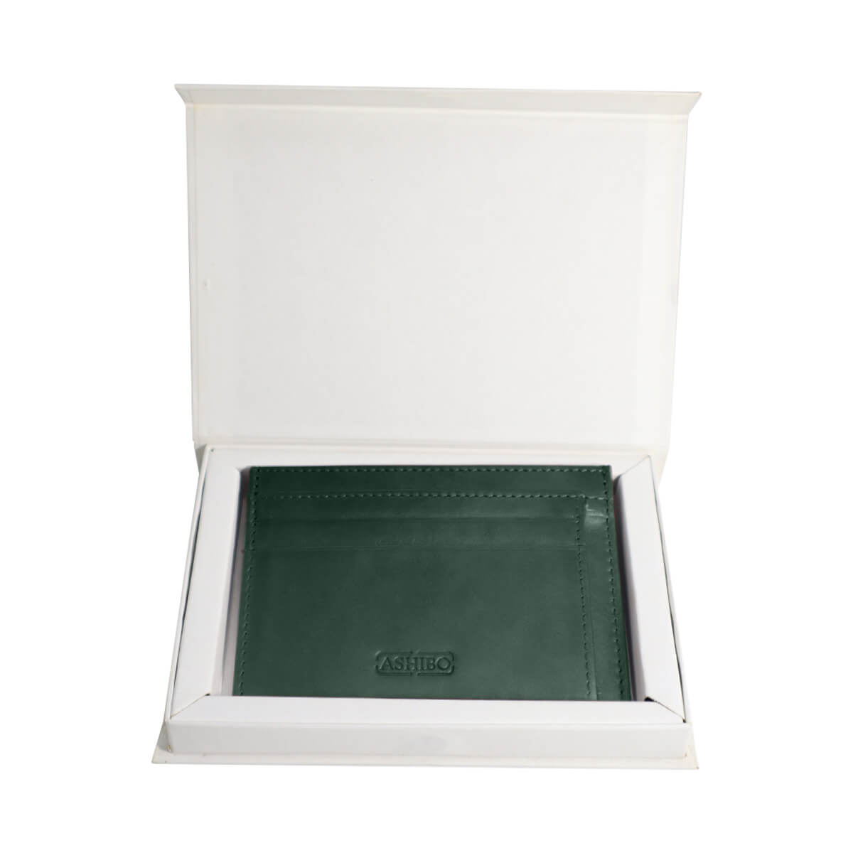 Handcrafted Card Holder Green