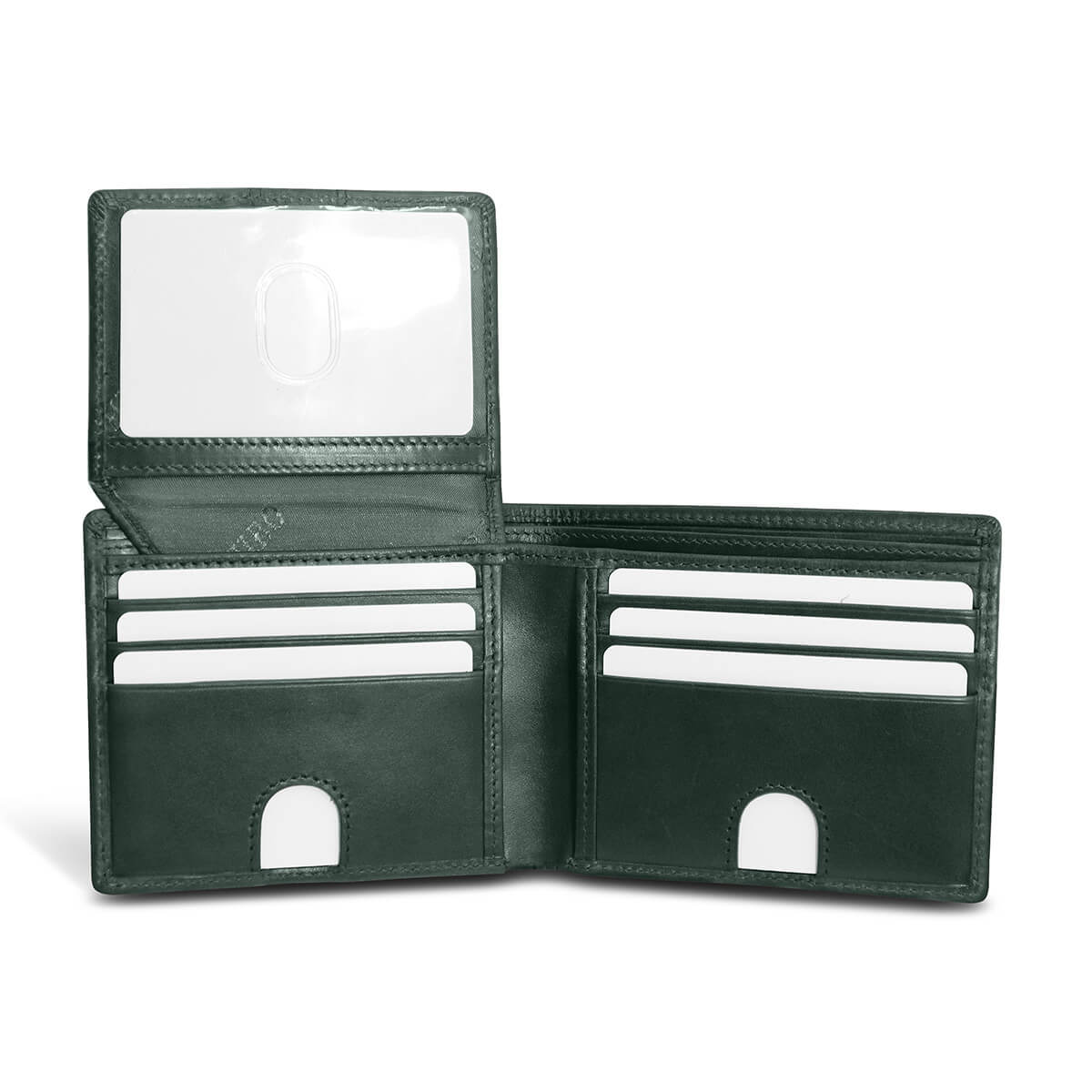 The Bifold Wallets Green