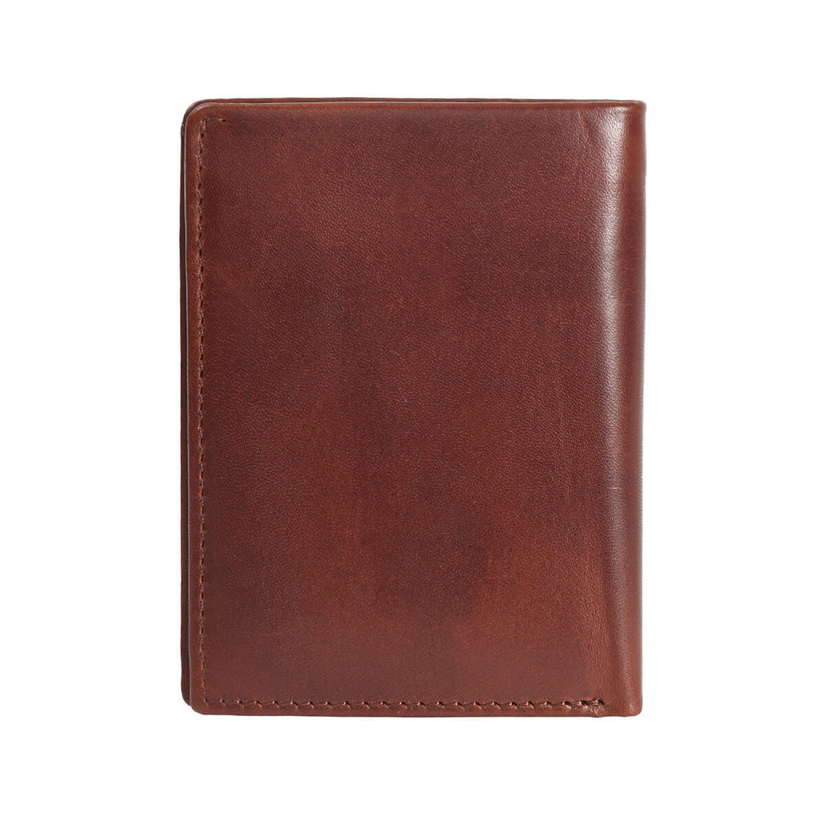 Handcrafted Card Holder Brown