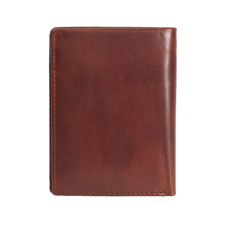 Handcrafted Card Holder Brown